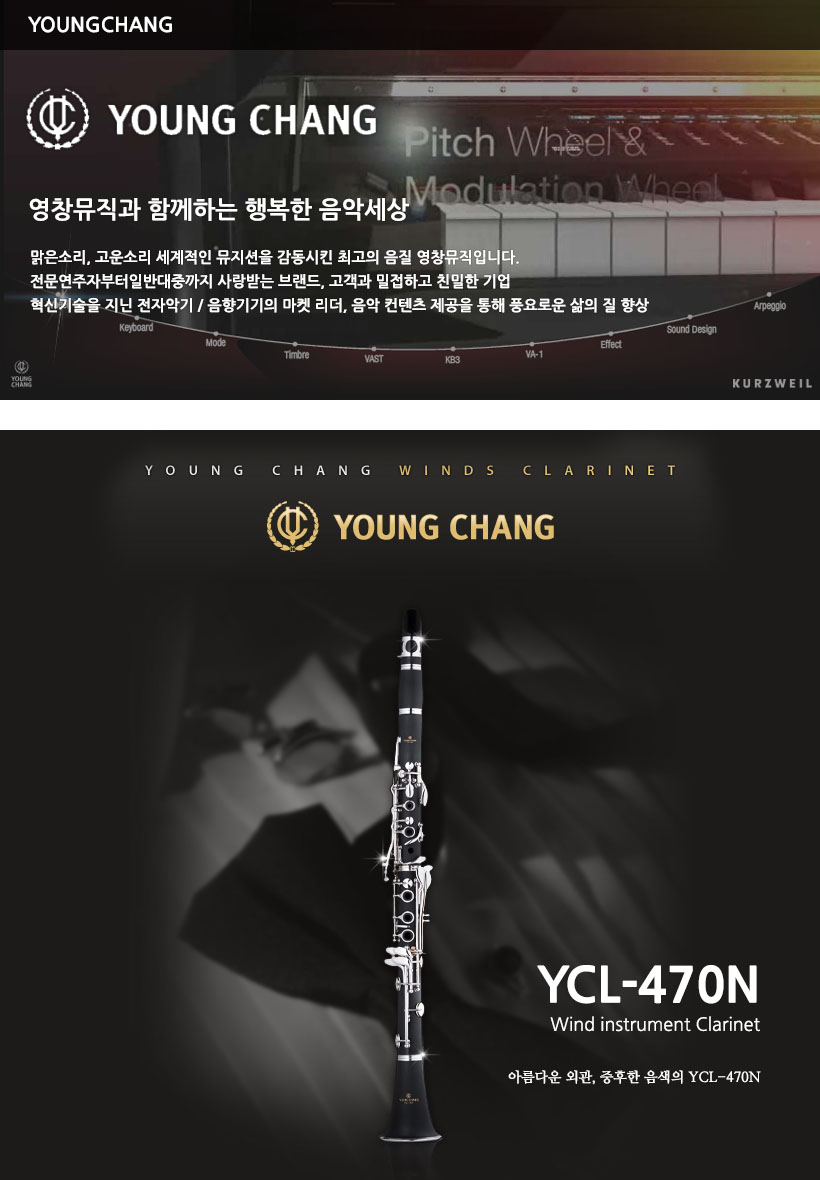 YOUNG CHANG 클라리넷 YCL-470N