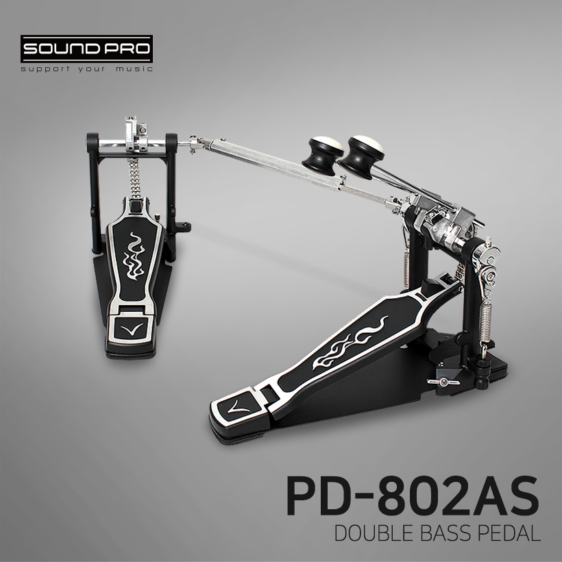 SOUND PRO 드럼더블페달 PD-802AS