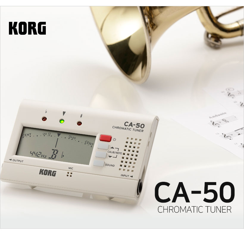 KORG 크로매틱 튜너 CA-50