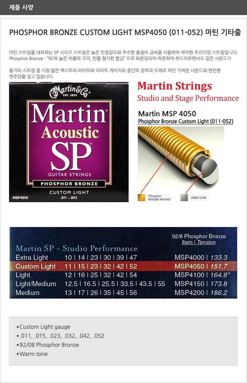 MSP4050 제품사양