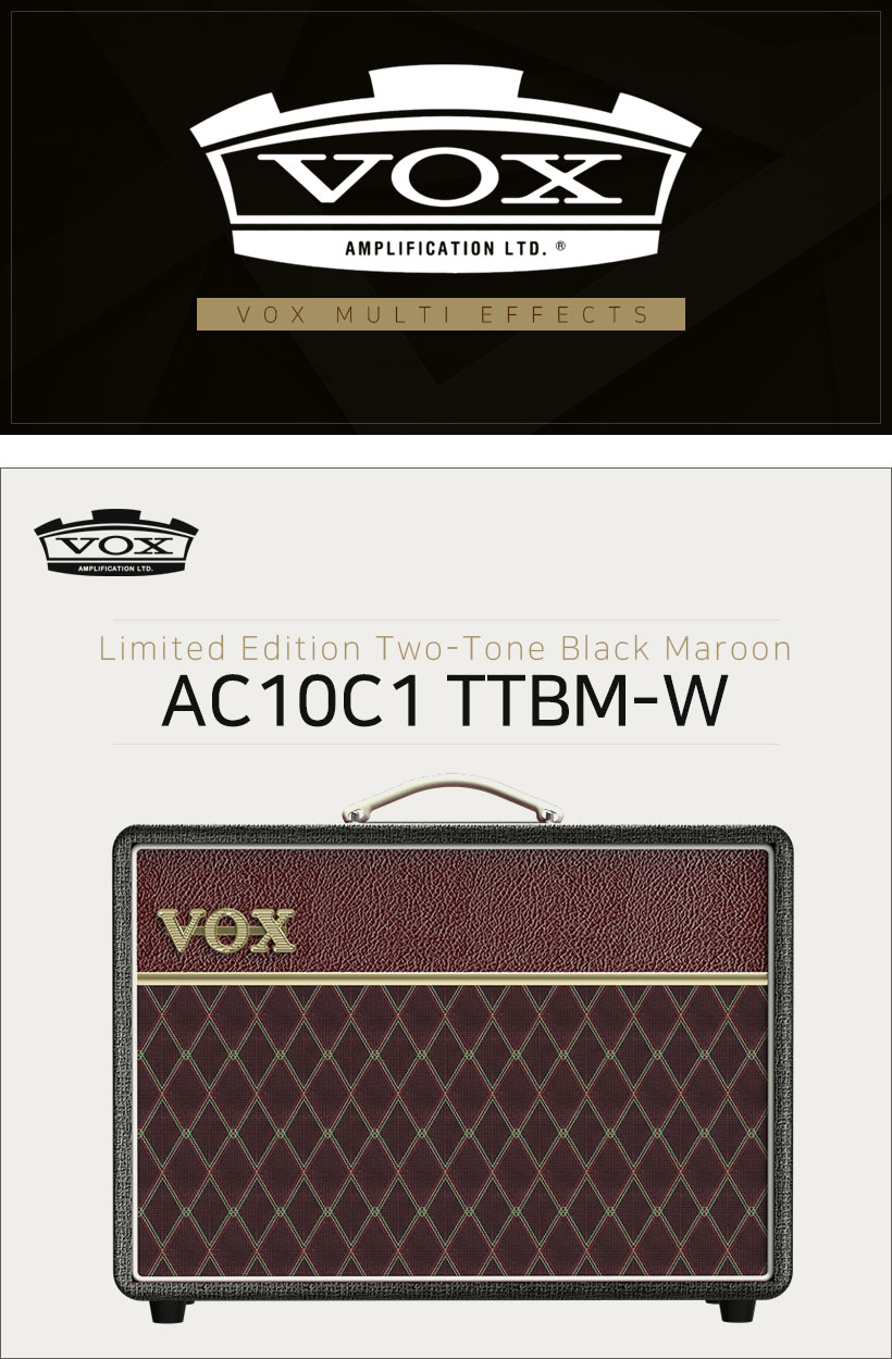 VOX AC10C1 TTBM-W 기타 앰프