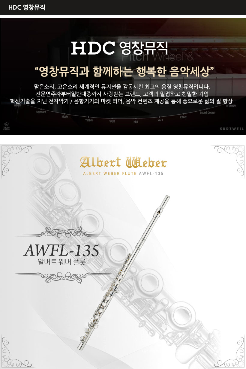 YOUNGCHANG 플룻 AWFL-135