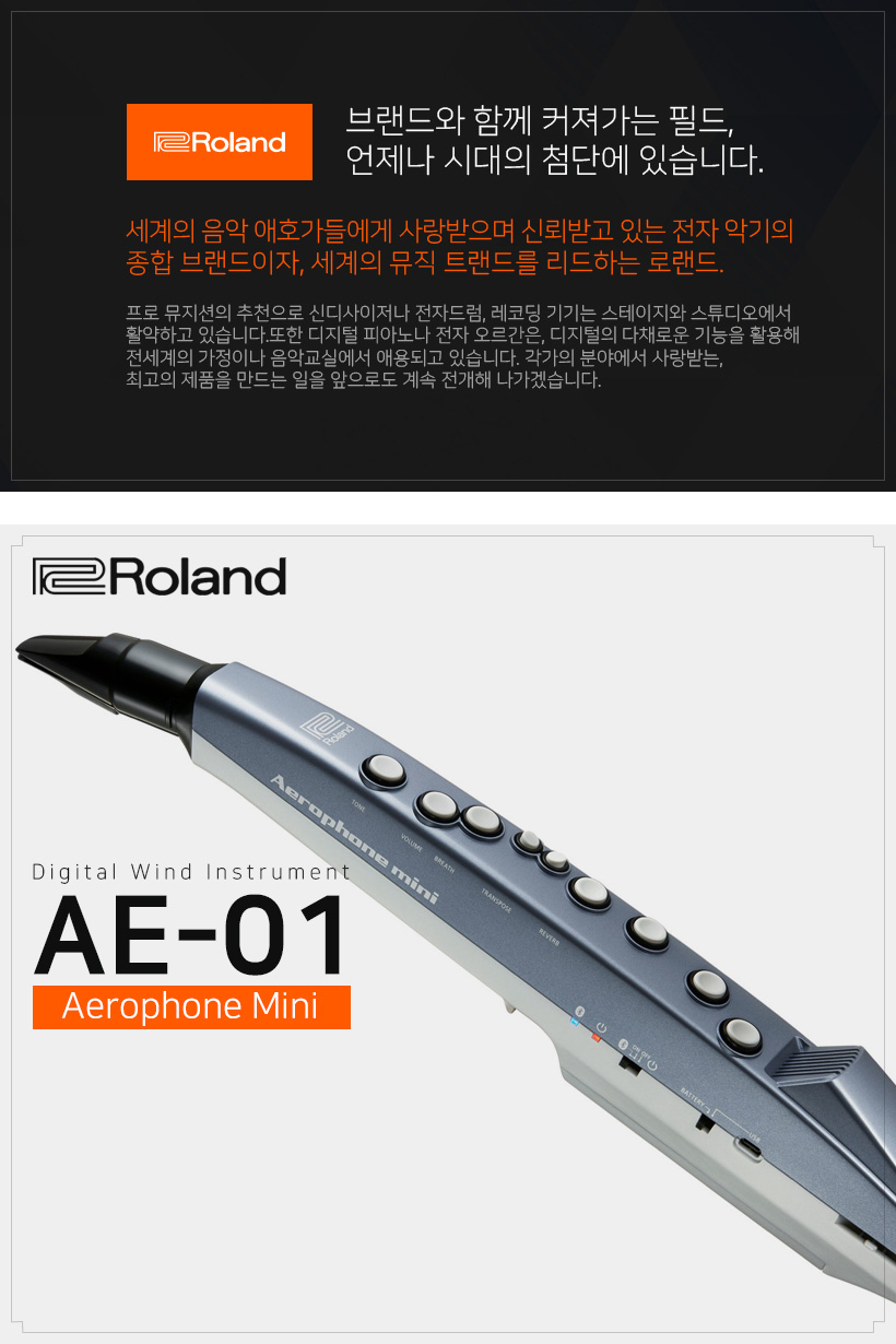  Aerophone mini AE-01 전자 색소폰