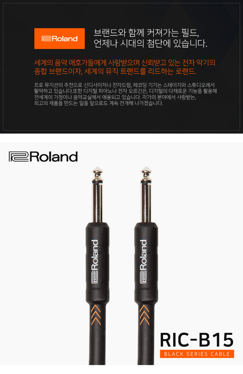 Roland RIC-B15 Cable