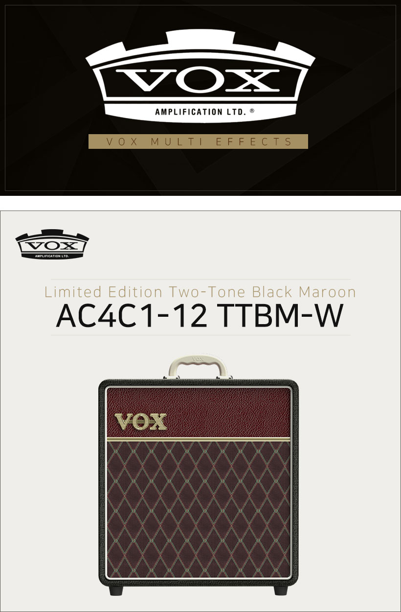 VOX AC4C1-12 TTBM-W기타 앰프