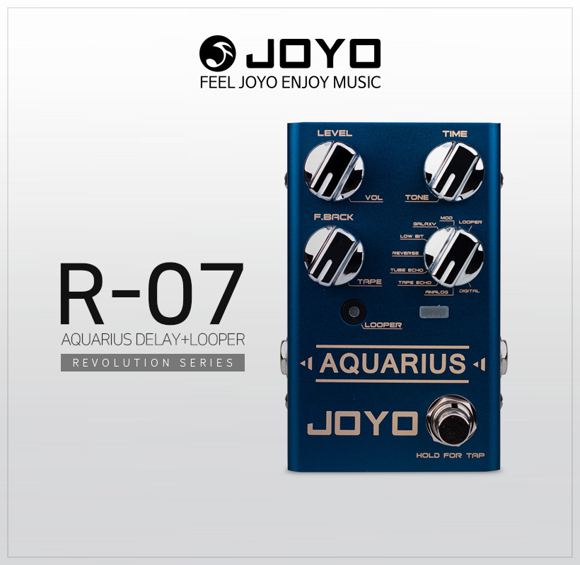 JOYO R-07 AQUARIUS DELAY+LOOPER