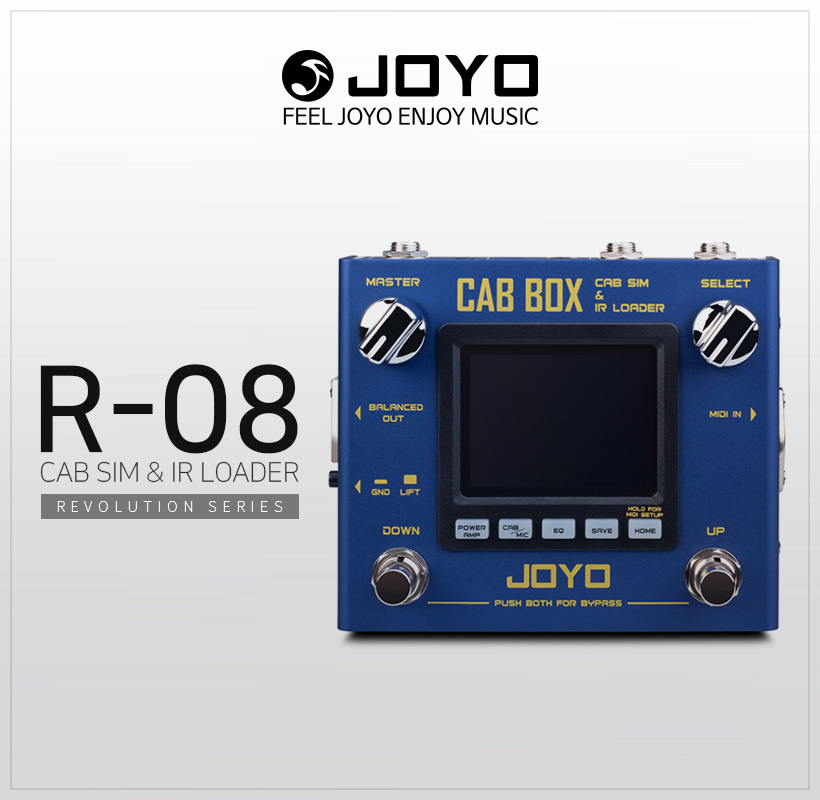 JOYO R-08 CAB BOX SIM&IR LOADER